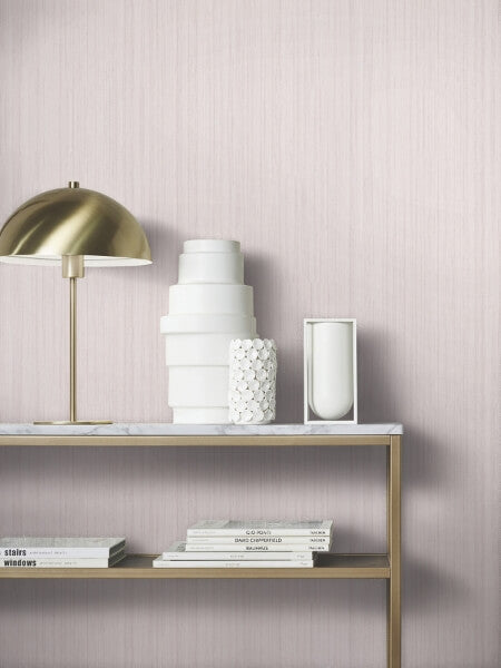 Indra Mauve Striated Wallpaper