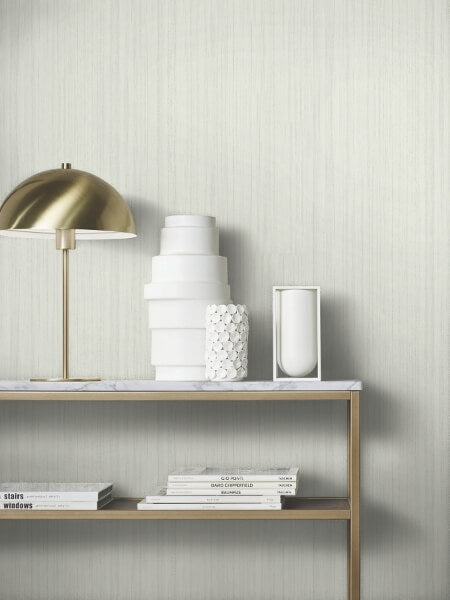 Indra Sage Striated Wallpaper
