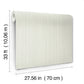 Indra Sage Striated Wallpaper