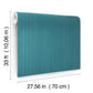 Indra Teal Striated Wallpaper