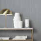 Indra Grey Striated Wallpaper