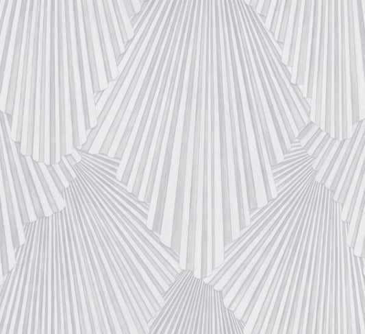 Lumiere Off-White Deco Geo Wallpaper