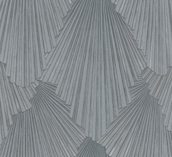 Lumiere Pewter Deco Geo Wallpaper