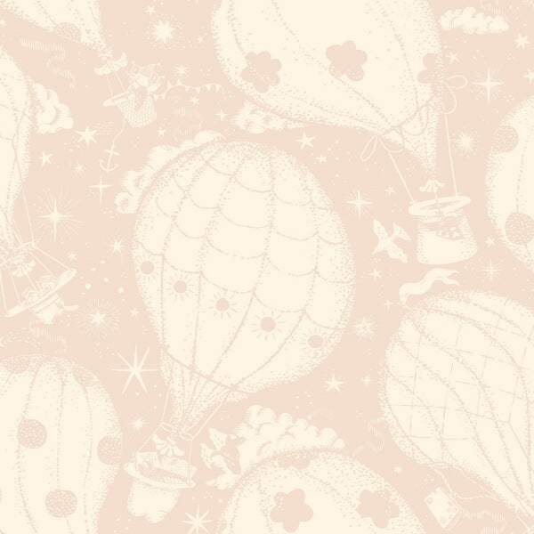 Ballongerna Pink Wallpaper