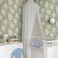 Ballongerna Green Wallpaper