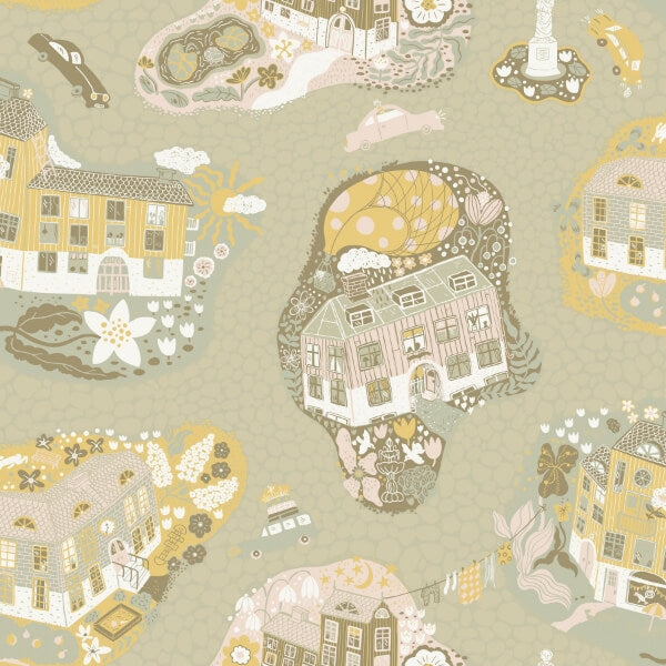 Staden Mustard Wallpaper