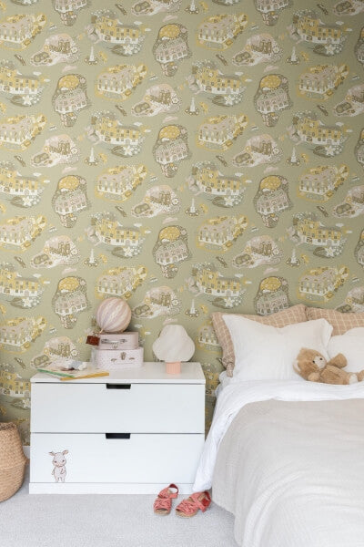 Staden Mustard Wallpaper