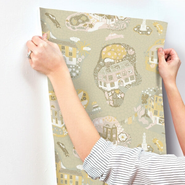Staden Mustard Wallpaper