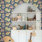 Staden Dark Blue Wallpaper