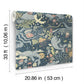 Havet Dark Blue Wallpaper