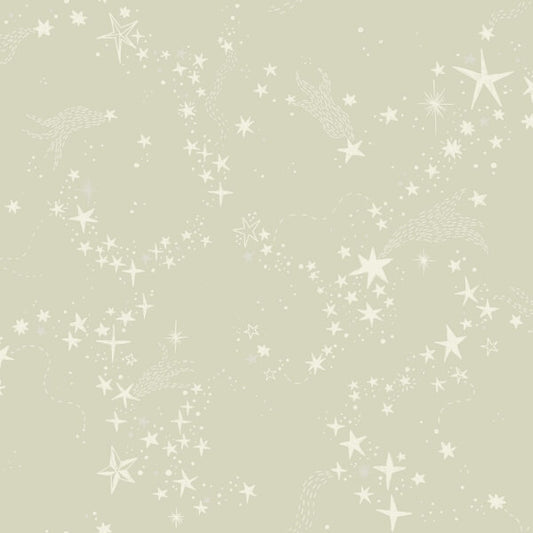 Stjarnhimmel Light Green Wallpaper