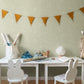 Stjarnhimmel Light Green Wallpaper