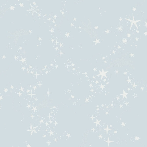 Stjarnhimmel Light Blue Wallpaper