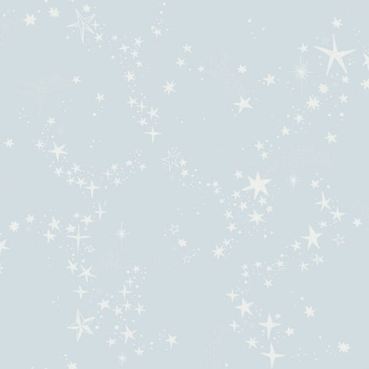 Stjarnhimmel Light Blue Wallpaper