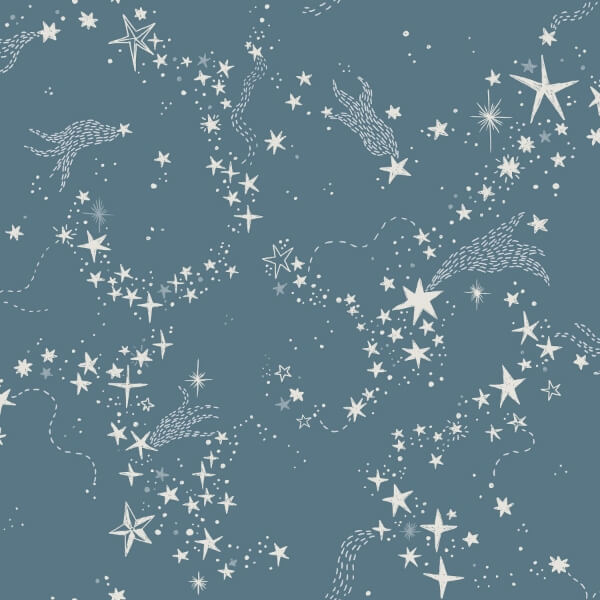 Stjarnhimmel Dark Blue Wallpaper