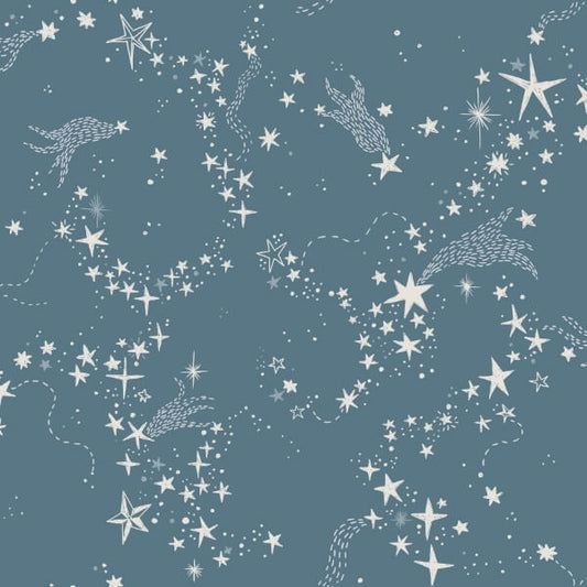 Stjarnhimmel Dark Blue Wallpaper