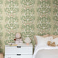 Cirkus Light Green Wallpaper