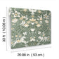 Cirkus Sea Green Wallpaper