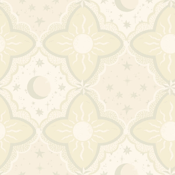 Sol & Mane Beige Wallpaper