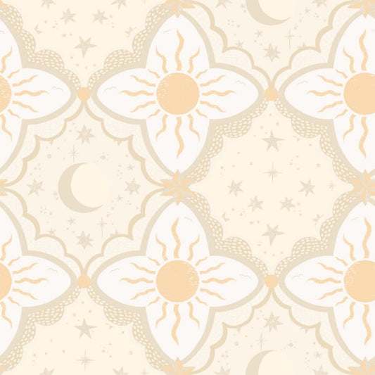 Sol & Mane Tangerine Wallpaper