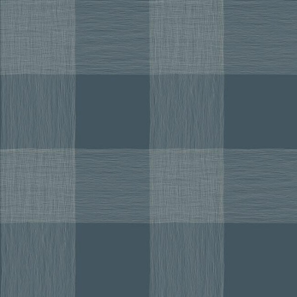 Common Thread Navy & White Wallpaper