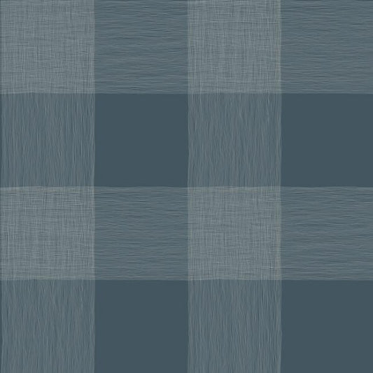 Common Thread Navy & White Wallpaper