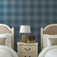 Common Thread Navy & White Wallpaper
