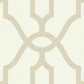 Woven Trellis Beige Wallpaper