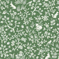 Fox & Hare Forest Green Wallpaper