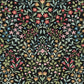 Garden Black & Multicolor Terrace Wallpaper