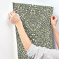Garden Terrace Olive Wallpaper