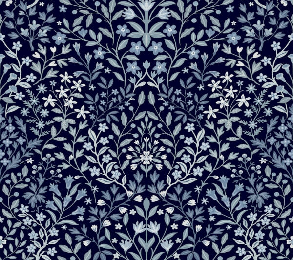 Garden Blue Terrace Wallpaper