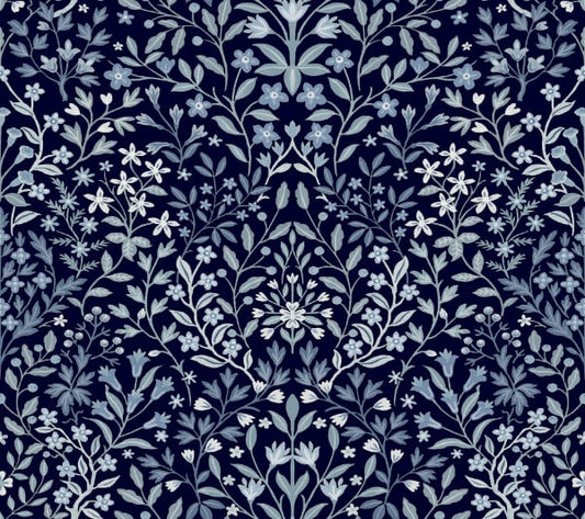 Garden Blue Terrace Wallpaper
