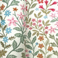 Garden White & Multicolor Terrace Wallpaper