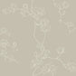 Magnolia Taupe Branches Wallpaper