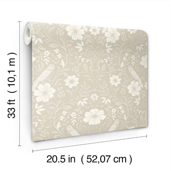 Colette Linen Wallpaper