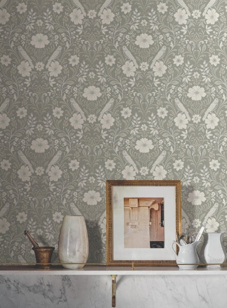 Colette Grey Wallpaper