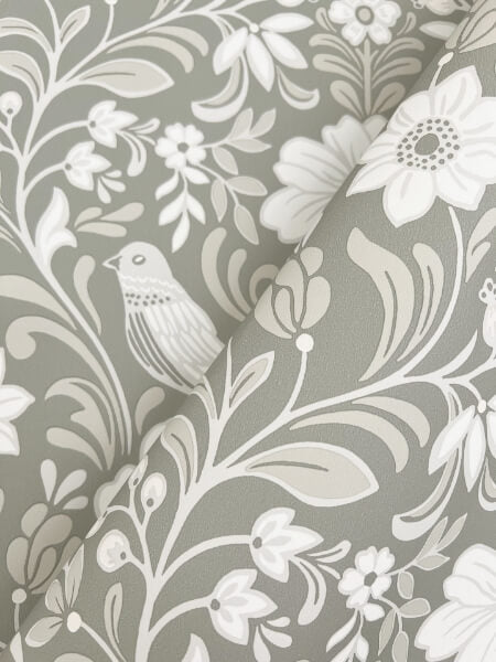 Colette Grey Wallpaper