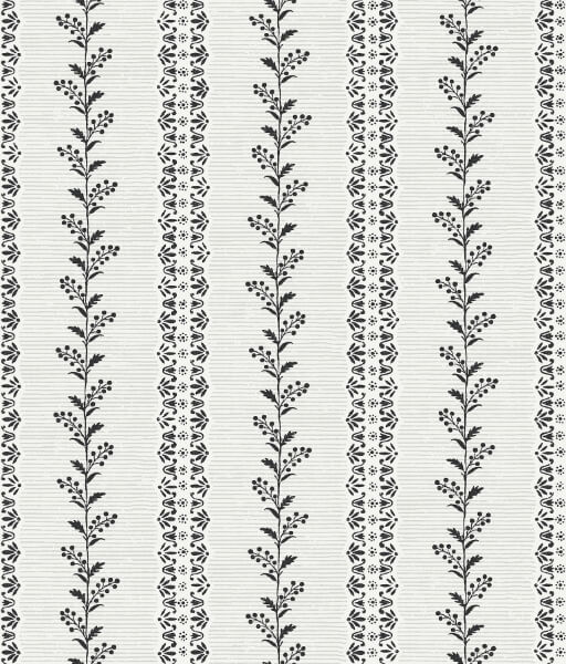 Everleigh White & Black Wallpaper