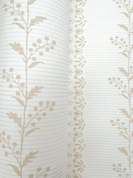 Everleigh Ochre Wallpaper