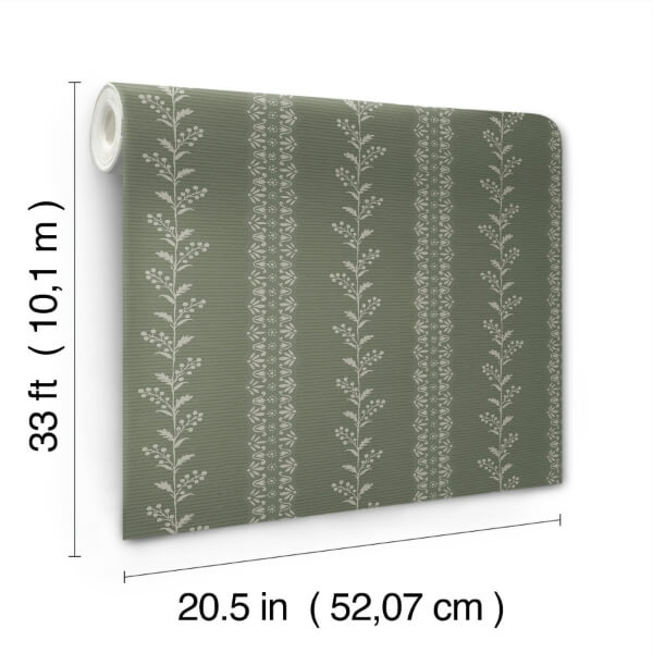 Everleigh Pine Wallpaper