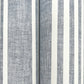 French Navy Linen Stripe Wallpaper
