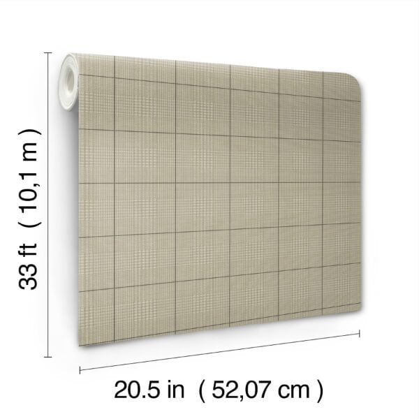 Windsor Taupe Wallpaper