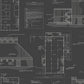 The Market Black & White Wallpaper