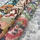 Flower Pot Teal & Orange Wallpaper