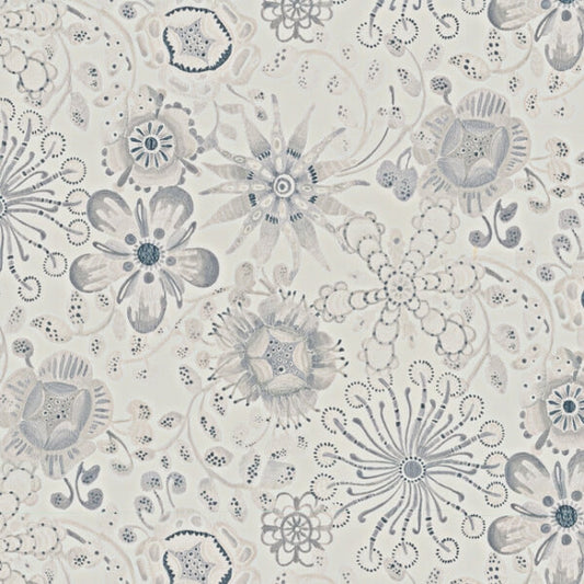 Magic Garden Grey Wallpaper
