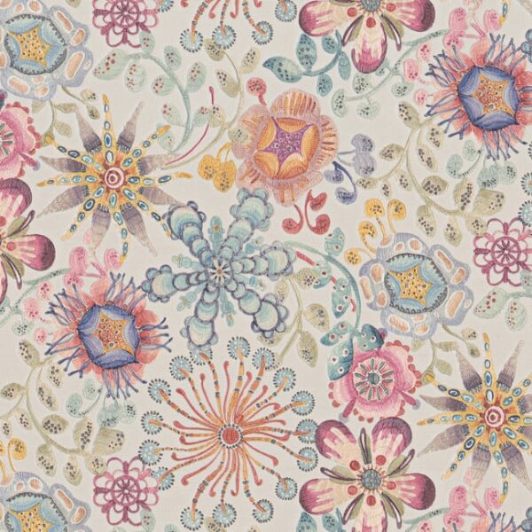 Magic Garden Pink Wallpaper