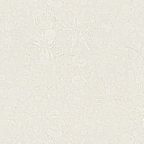 Magic Garden Cream Wallpaper