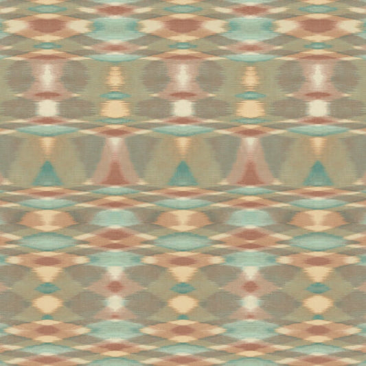 Sunrise Flame Brown Wallpaper