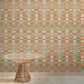Sunrise Flame Brown Wallpaper